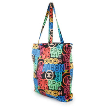 将图像加载到图库查看器中，CHANEL Eco Bag Matelasse Black/MulticolorAP2095 Caviar Leather Nylon
