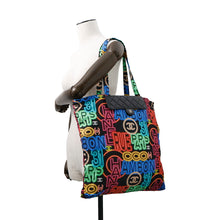 将图像加载到图库查看器中，CHANEL Eco Bag Matelasse Black/MulticolorAP2095 Caviar Leather Nylon
