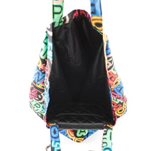 将图像加载到图库查看器中，CHANEL Eco Bag Matelasse Black/MulticolorAP2095 Caviar Leather Nylon
