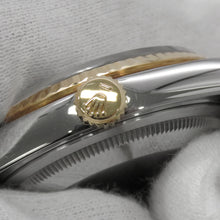 Load image into Gallery viewer, ROLEX Datejust W36mm Stainless Steel K18YG Champagne Dial16233
