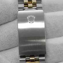 Load image into Gallery viewer, ROLEX Datejust W36mm Stainless Steel K18YG Champagne Dial16233
