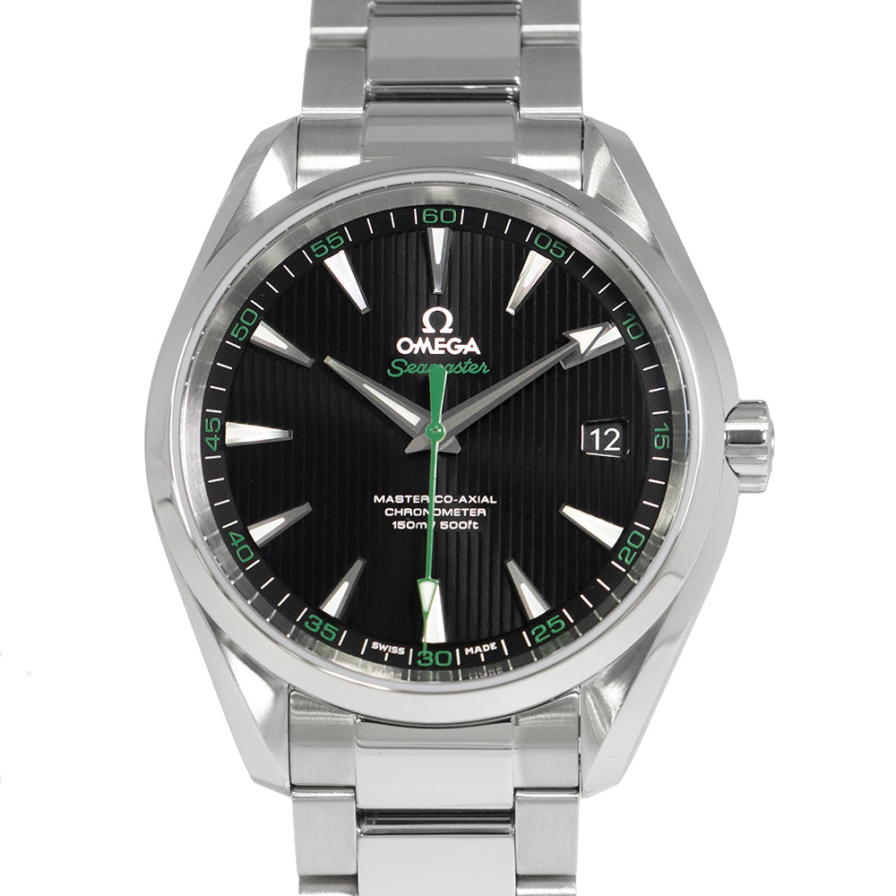 OMEGA Seamaster Aqua Terra Master Co-Axial Golf W41.5mm Stainless Steel Black Dial231.10.42.21.01.004