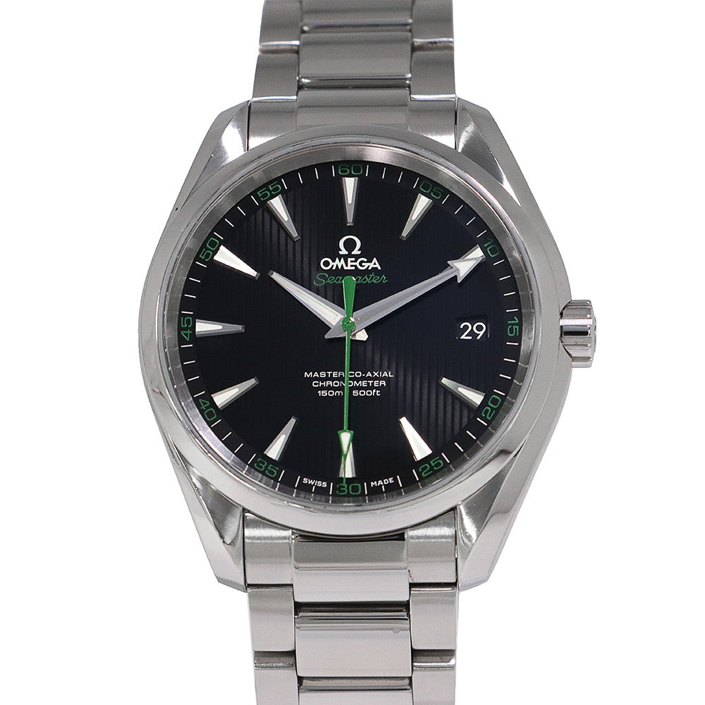 OMEGA Seamaster Aqua Terra Golf W41.5mm Stainless Steel Black Dial231.10.42.21.01.004