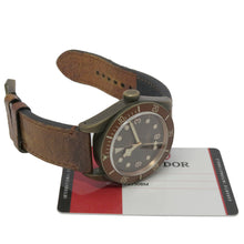 Load image into Gallery viewer, TUDOR Heritage Black Bay Bronze W43mm Bronze Leather Brown Dial79250BM
