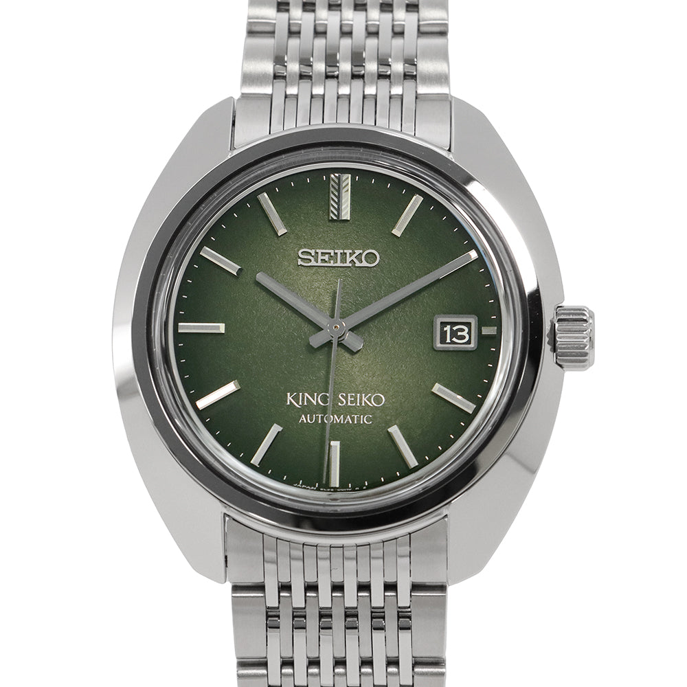 SEIKO King Seiko Watch Salon Limited W39.4mm Stainless Steel Green DialSDKA021