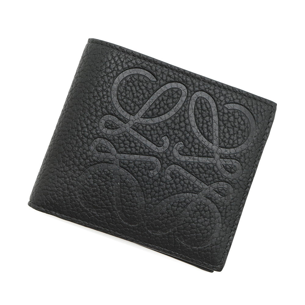 LOEWE Anagram Bifold Wallet BlackC500302X02 Leather