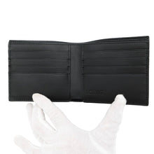 将图像加载到图库查看器中，LOEWE Anagram Bifold Wallet BlackC500302X02 Leather

