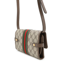 将图像加载到图库查看器中，BALENCIAGA The Hacker Project Shoulder Wallet Beige/Brown680131 PVC/Leather
