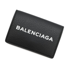 Load image into Gallery viewer, BALENCIAGA Everyday Tri-fold Wallet Black505055 Leather
