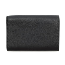 将图像加载到图库查看器中，BALENCIAGA Paper mini wallet Black391446 Leather
