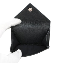 将图像加载到图库查看器中，BALENCIAGA Paper mini wallet Black391446 Leather
