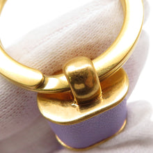 Load image into Gallery viewer, Bottega Veneta INTRECCIATO KEY HOLDER Purple651820 Lamb Leather
