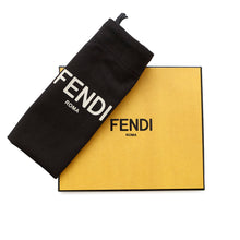Load image into Gallery viewer, FENDI Zucca Bi-fold Card Case Black/Red7M0288 Leather
