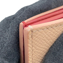 Load image into Gallery viewer, CELINE Multi-function Bifold Wallet Beige/Red104873 Leather
