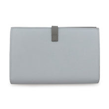 将图像加载到图库查看器中，CELINE Multi-function Bifold Wallet Blue/Gray104873 Leather
