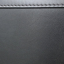 将图像加载到图库查看器中，CELINE Pocket Large Flap Chain Wallet Black/Pink105213 Leather
