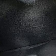 将图像加载到图库查看器中，CELINE Pocket Large Flap Chain Wallet Black/Pink105213 Leather
