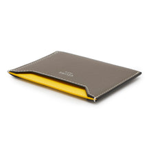 将图像加载到图库查看器中，CELINE Card Case Pickpocket/Yellow107813 Leather
