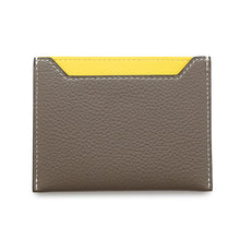 将图像加载到图库查看器中，CELINE Card Case Pickpocket/Yellow107813 Leather
