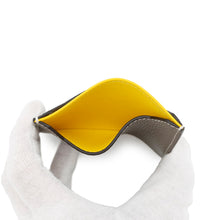 将图像加载到图库查看器中，CELINE Card Case Pickpocket/Yellow107813 Leather
