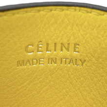 将图像加载到图库查看器中，CELINE Card Case Pickpocket/Yellow107813 Leather

