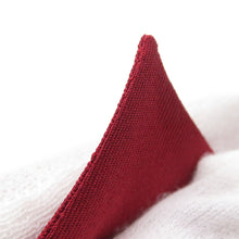 将图像加载到图库查看器中，GUCCI GG Heart Pattern Scarf Beige/Red653020 Silk100%
