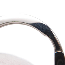 Load image into Gallery viewer, PRADA Triangle Plate Keychain Black2PP68T Leather
