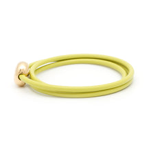 Load image into Gallery viewer, LOEWE Pebble Bracelet Size S GreenJ242240X58 Leather
