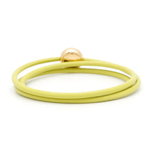 Load image into Gallery viewer, LOEWE Pebble Bracelet Size S GreenJ242240X58 Leather
