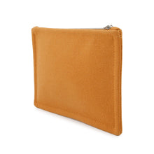 Load image into Gallery viewer, HERMES Flat Pouch H Natte Cognac Wool 100% Size PM

