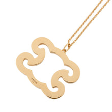 Load image into Gallery viewer, CELINE ★Triomphe Sparkle Necklace461FO6BRS Metal Rhinestone
