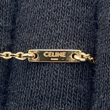 Load image into Gallery viewer, CELINE Triomphe Sparkle Necklace461FO6BRS Metal Rhinestone

