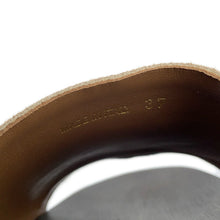 Load image into Gallery viewer, MIUMIU Faded Clog Sandals Brown5Z425E Suede Wood Size 37
