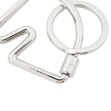 Load image into Gallery viewer, HERMES Cheval Key Ring Silver Metal
