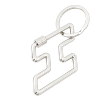 Load image into Gallery viewer, HERMES H.2Speed Key Ring Silver Metal
