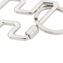 Load image into Gallery viewer, HERMES H.2Speed Key Ring Silver Metal
