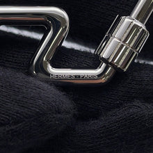 Load image into Gallery viewer, HERMES H.2Speed Key Ring Silver Metal
