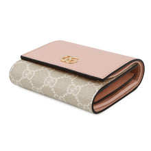 Load image into Gallery viewer, GUCCI Double G Medium Wallet Pink/Beige598587 Leather/PVC
