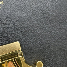 将图像加载到图库查看器中，CELINE Teen Nino 2-Way Handbag Black118113FXK.38NO Supple Grained Calf Leather
