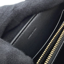Load image into Gallery viewer, CELINE Teen Nino 2-Way Handbag Black118113FXK.38NO Supple Grained Calf Leather
