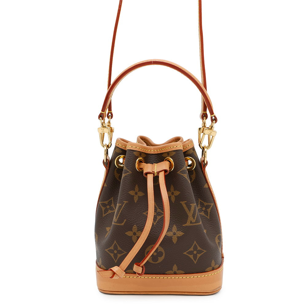 LOUIS VUITTON Nano Noe BrownM81266 Monogram