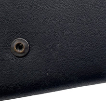 Load image into Gallery viewer, Bottega Veneta INTRECCIATO Tri-fold Compact Wallet Black/Gray Leather
