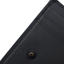 Load image into Gallery viewer, Bottega Veneta INTRECCIATO Tri-fold Compact Wallet Black/Gray Leather
