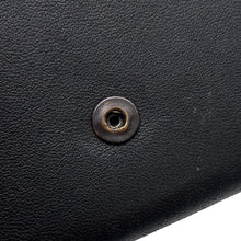 Load image into Gallery viewer, Bottega Veneta INTRECCIATO Tri-fold Compact Wallet Black/Gray Leather
