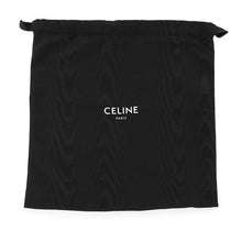 将图像加载到图库查看器中，CELINE Triomphe Drawstring bucket bag Tan191142 PVC Leather Size Small
