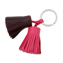 Load image into Gallery viewer, HERMES Carmen Unodos Rose Shocking/RougeSellier Lambskin
