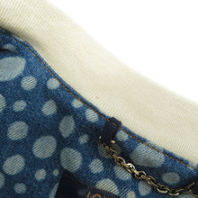 Load image into Gallery viewer, LOUIS VUITTON LV x YK Infinity Dot Denim Shirt Size L BlueRM232H Cotton100%

