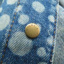Load image into Gallery viewer, LOUIS VUITTON LV x YK Infinity Dot Denim Shirt Size L BlueRM232H Cotton100%

