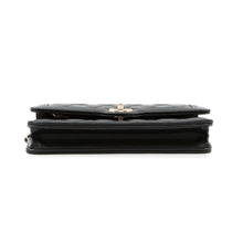 Load image into Gallery viewer, CHANEL Matelasse Classic Chain Wallet BlackAP4218 Lambskin

