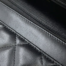 Load image into Gallery viewer, CHANEL Matelasse Classic Chain Wallet BlackAP4218 Lambskin
